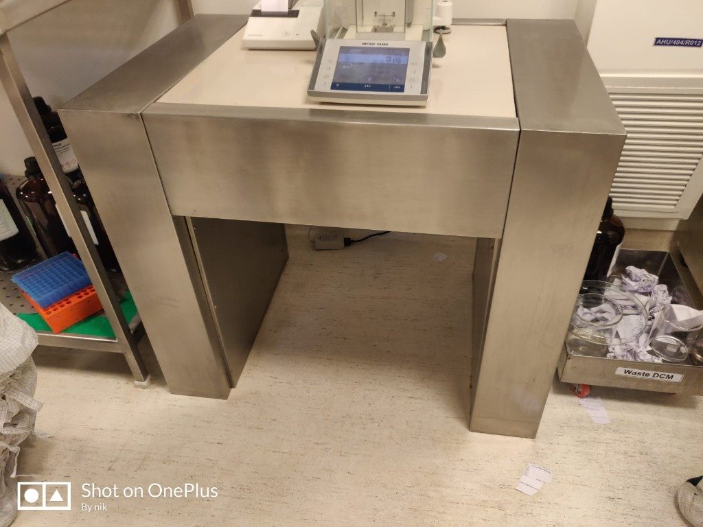 S.S. Clean Room Furniture, Hygiene Station